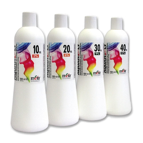 Itely Aquarely Cream Volume Developers Liter-Choose yours