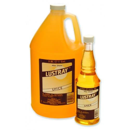 Lustray Spice After Shave 14 fl.oz &amp; Gallon Size Duo