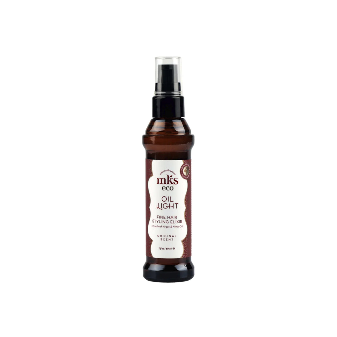 MKS Eco - Oil Light Fine Hair Styling Elixir Original Scent 2 fl oz / 60 ml