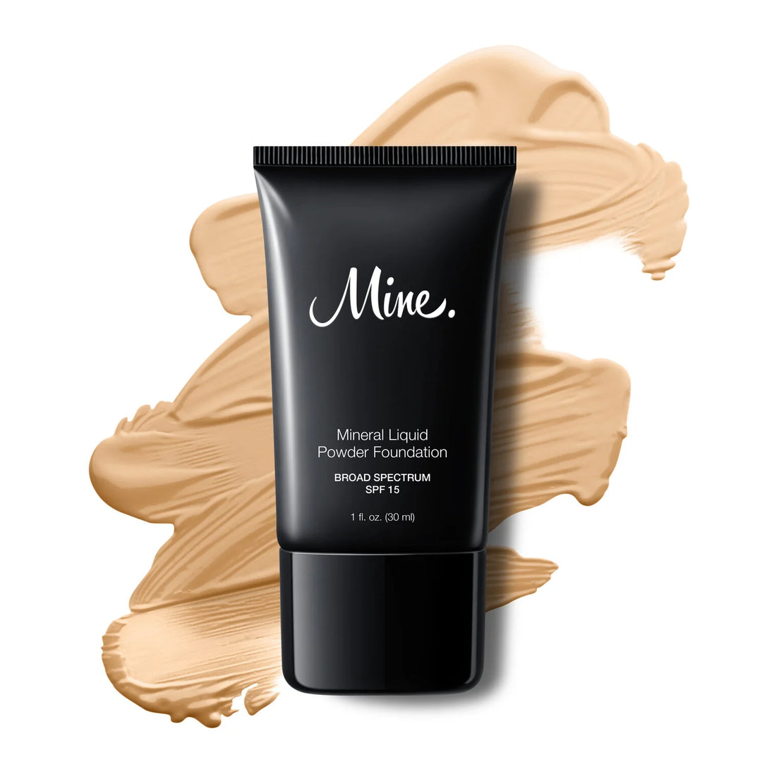 Mine. Mineral Liquid Powder Foundation 1.2 oz-Choose Yours