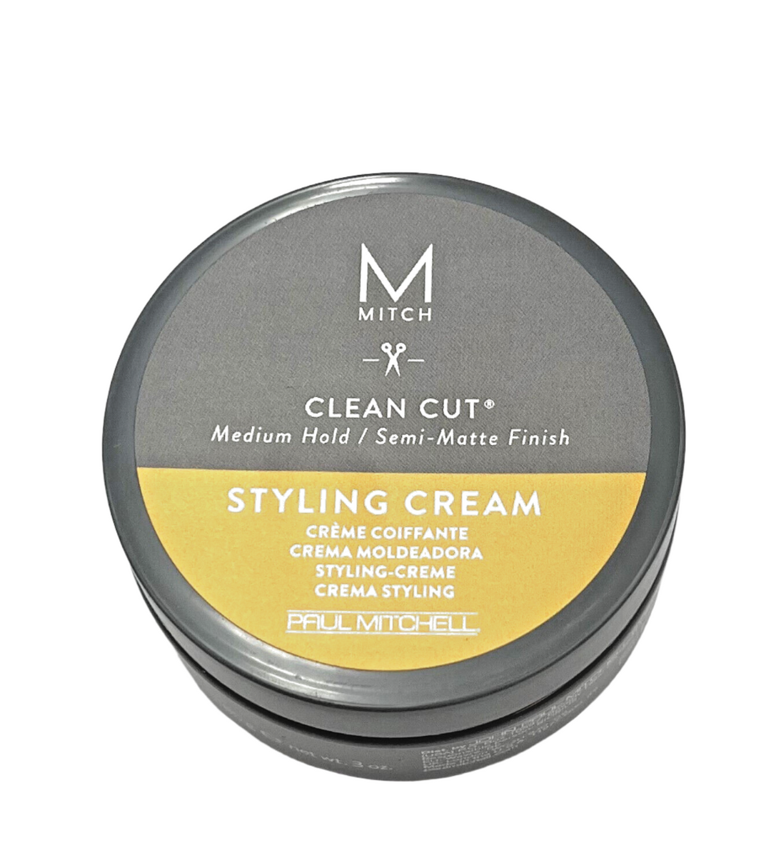 Paul Mitchell Mitch Clean Cut Medium Hold Semi-Matte Styling Cream 3 oz