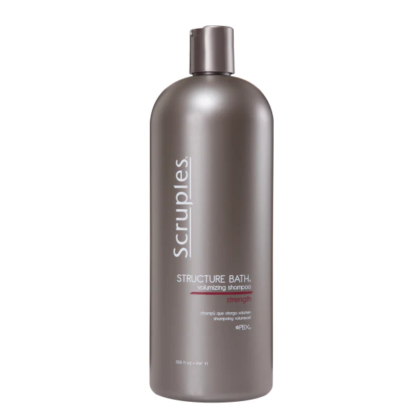Scruples Structure Bath Volumizing Shampoo & Quickseal Conditioner Liter Duo
