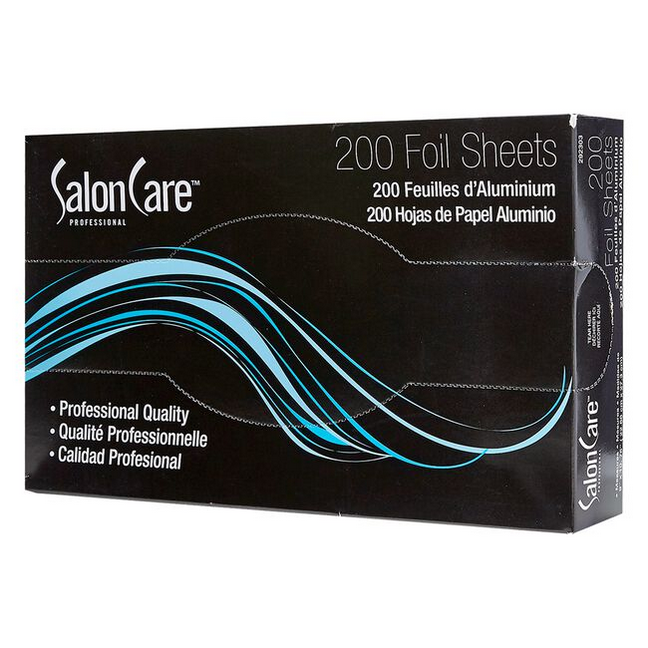 Salon Care Full Size Foil 200 Count Sheets
