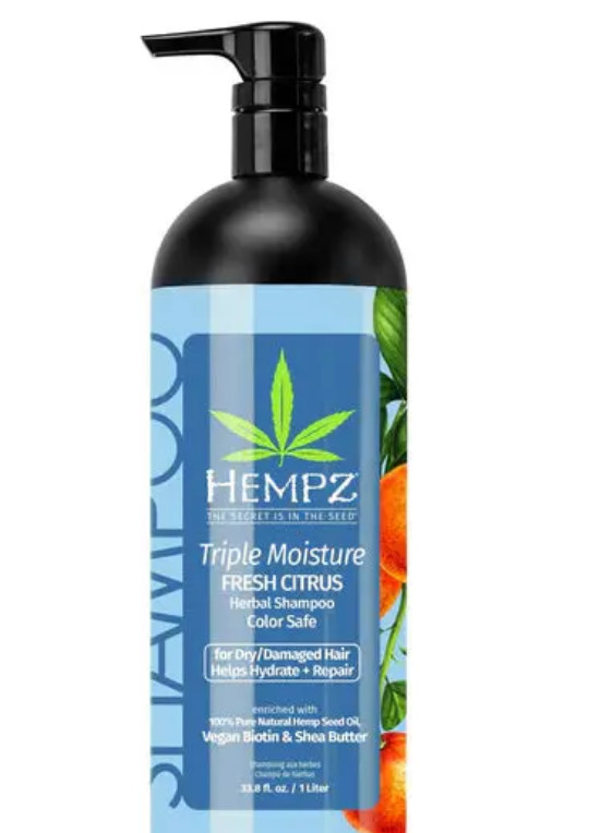 Hempz Triple Moisture Shampoo & Conditioner 33.8 fl.oz Duo