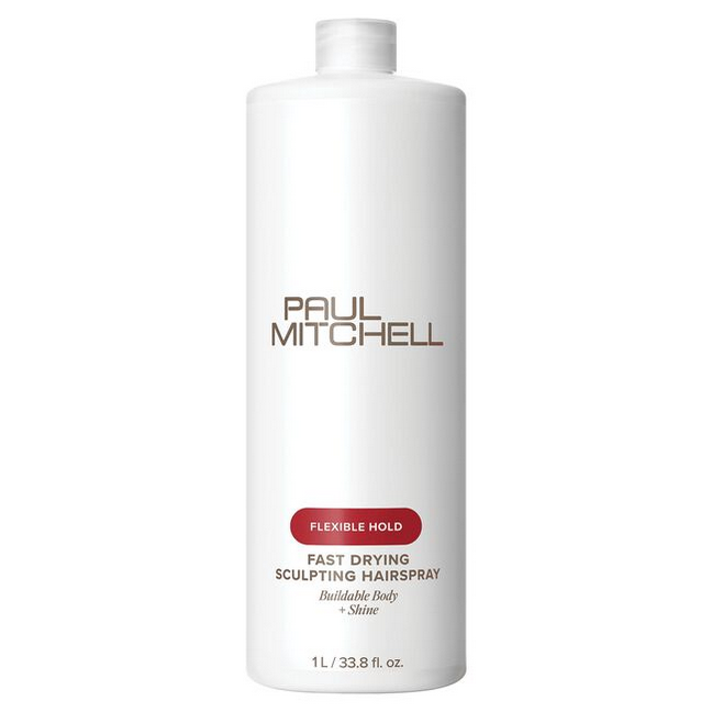 Paul Mitchell Fast Drying Sculpting Hairspray 50% VOC 33.8 fl.oz-2 Pack