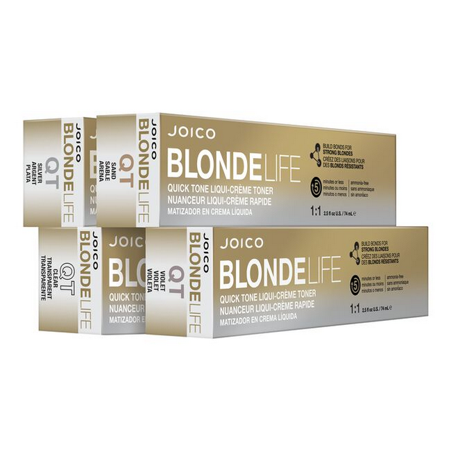 Joico Blonde Life Quick Tone Liqui-Creme Toners 2.5 fl.oz-Choose
