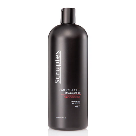 Scruples Smooth Out Straightening Gel 33,8 fl.oz & 8.5 fl.oz Duo with Free Travel Size