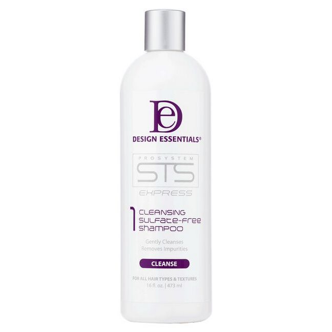 Design Essentials STS Cleansing Shampoo Step 1 16oz &amp; Step 2 Mousse 8oz  duo