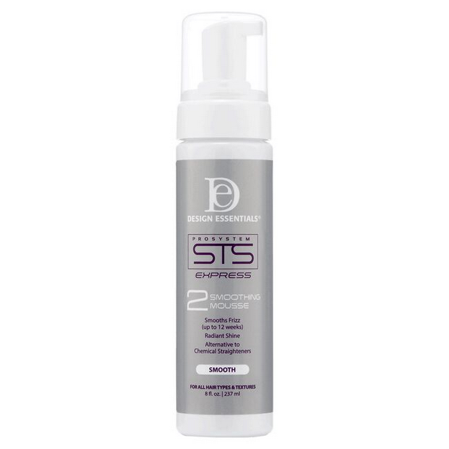 Design Essentials STS Cleansing Shampoo Step 1 16oz &amp; Step 2 Mousse 8oz  duo