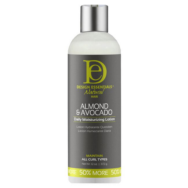 Design Essentials Almond &amp; Avocado Daily Moisturizing Lotion 12 oz