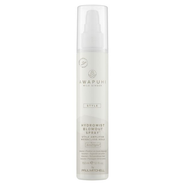 Paul Mitchell Awapuhi Wild Ginger Style Hydromist Blow-Out Spray 5.1 oz-3 Pack