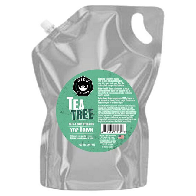 GIBS Tea Tree Top Down Hair &amp; Body Hydrator 100 fl.oz