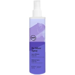 360 Be Silver Spray Leave In Blonde Bleached Grey 8.45 fl.oz-3 Pack