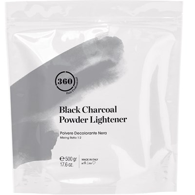 360 Hair Black Charcoal Powder Lightener 17.6 oz