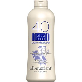 All Nutrient Blue Base 40 Volume Cream Developer 33.8 fl.oz-2 Pack