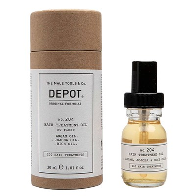 Depot NO. 204 HAIR TREATMENT OIL 1.01 Fl. Oz.