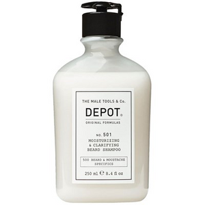 Depot NO. 501 MOISTURIZING & CLARIFYING BEARD SHAMPOO 8.4 Fl. Oz.