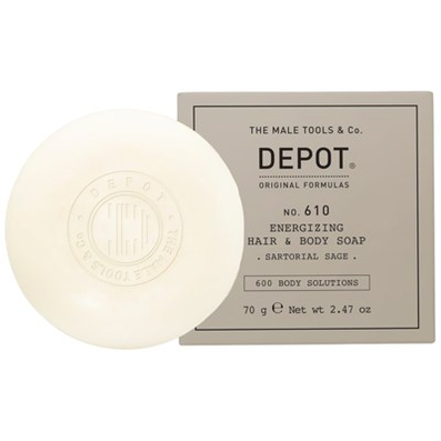 Depot NO. 610 ENERGIZING HAIR &amp; BODY SOAP 2.47 FL. Oz.