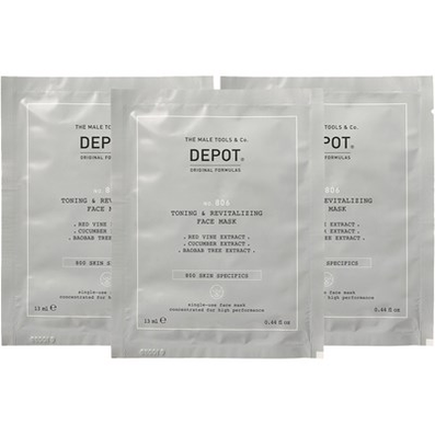 Depot NO. 806 TONING &amp; REVITALIZING FACE MASK 12 x 0.44 Fl. Oz.