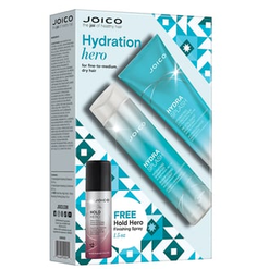 Joico HydraSplash Holiday Duo with Free Hold Hero Hairspray, 1.5 oz