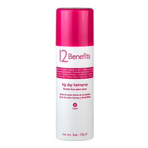 12 Benefits Hairspray 2oz