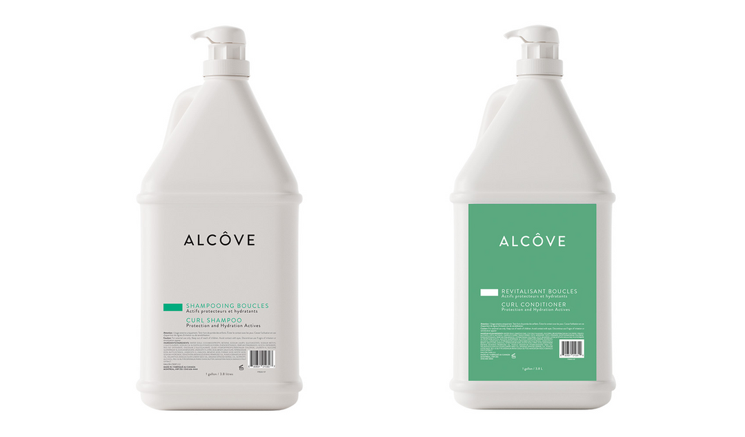 Alcove Curl Shampoo &amp; Conditioner Gallon duo