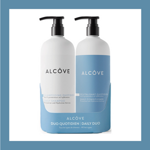 Alcove Backbar Daily Shampoo & Conditioner 32oz Duo