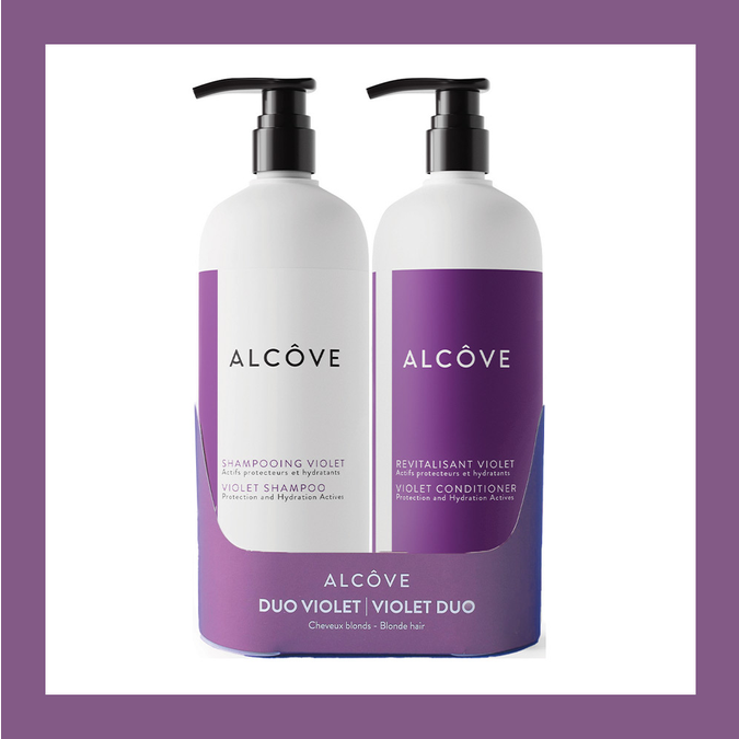 Alcove Backbar Violet Shampoo &amp; Conditioner 32oz Duo