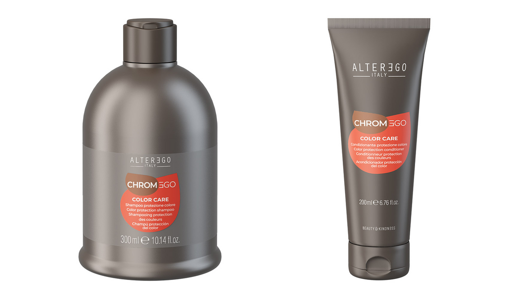 Alter Ego ChromEgo Color Care Shampoo 300ml (10.14 Fl. Oz.) &amp; Conditioner 200ml (6.76 Fl. Oz.) duo