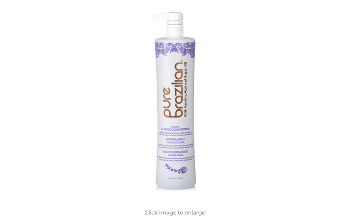 Pure Brazilian Always Blonde Shampoo  &amp; Conditioner- Liter Duo