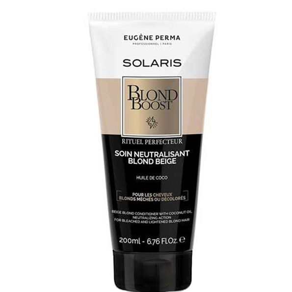 Eugene Perma Solaris BLOND BOOST BEIGE BLOND CONDITIONER  6.76 Fl. Oz.