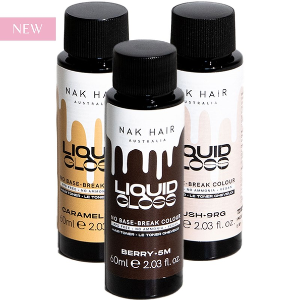 NAK Professional Liquid Gloss Hair Toner 2.03 Fl. Oz.-Choose