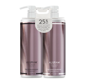 Aluram High Shine Shampoo & Conditioner Liter (33.8oz) Duo