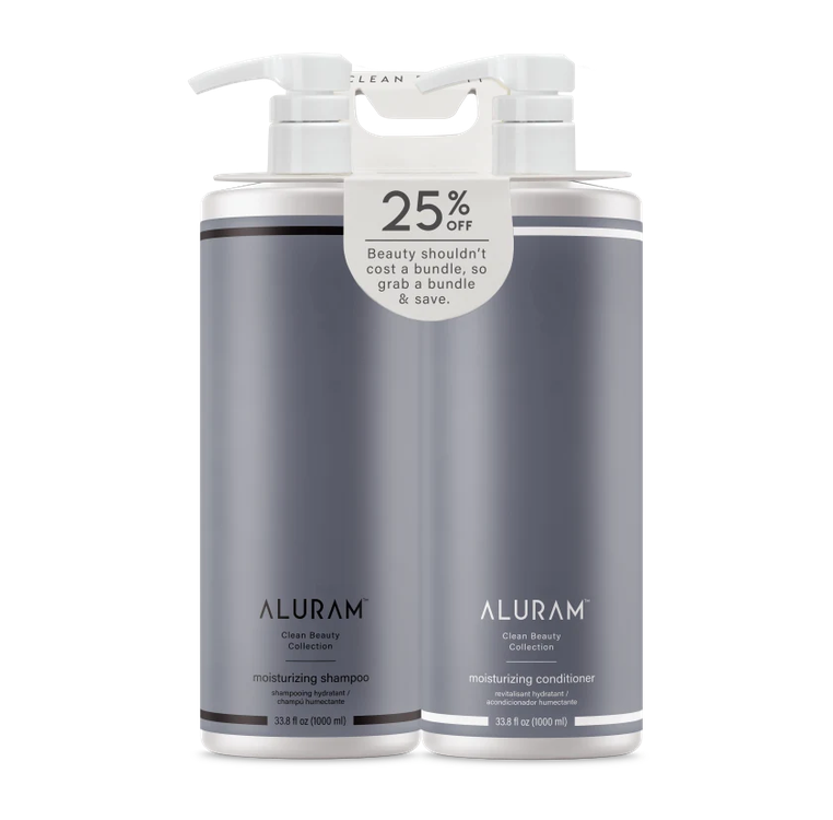 Aluram Moisture Shampoo &amp; Conditioner Liter (33.8oz) Duo