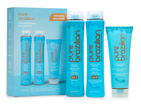 Pure Brazilian | Professional 3pc Stylist Kit - Original Solution