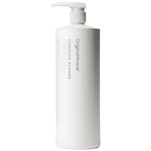 O&amp;M CONQUER BLONDE SILVER SHAMPOO Liter