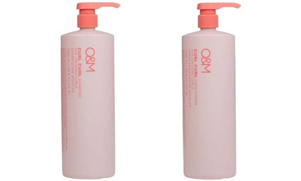 O&amp;M CURL CURL SHAMPOO &amp; CONDITIONER Liter duo