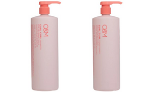 O&M CURL CURL SHAMPOO & CONDITIONER Liter duo