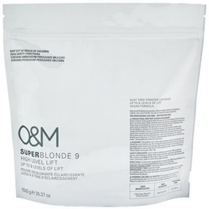O&M SUPERBLONDE 9 HIGH LEVEL LIFT Powder Lightener 35.27oz