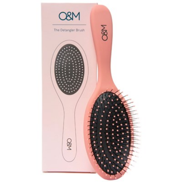 O&amp;M The Detangler Brush - Pink