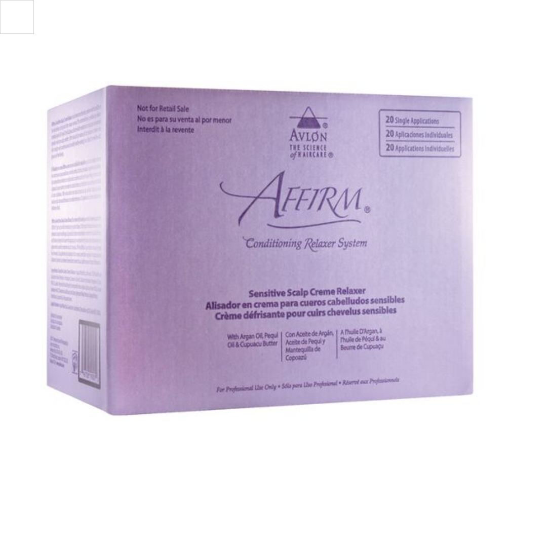 Avlon Affirm Sensitive Scalp Relaxer Kit (20 Count)