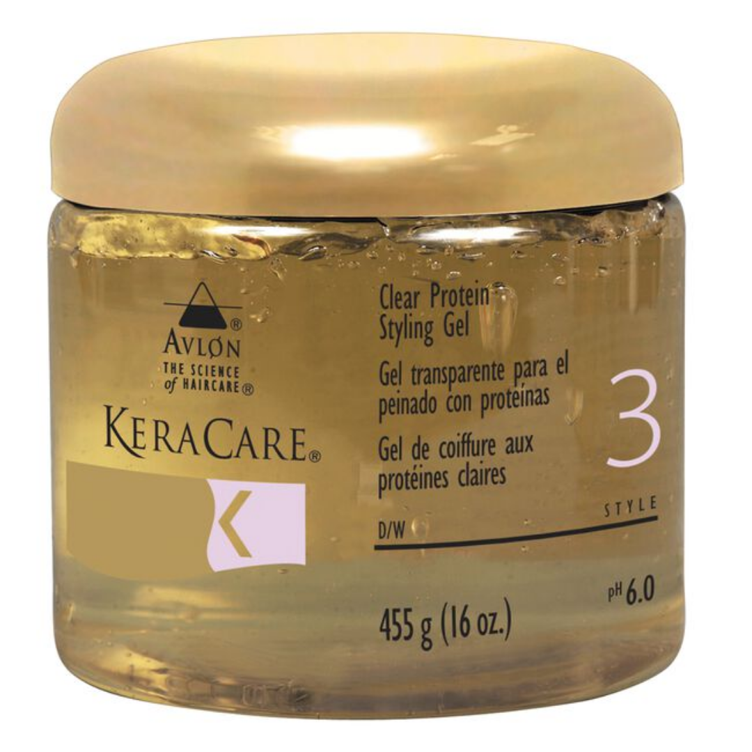 Avlon KeraCare Clear Protein Styling Gel 16oz