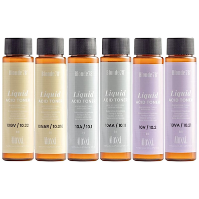 Aloxxi BLONDE78 Liquid ACID TONER Acid pH Hair Colour 2 fl.oz-Choose