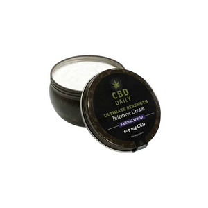 CBD Daily Ultimate Strength Intensive Cream Sandalwood 5oz