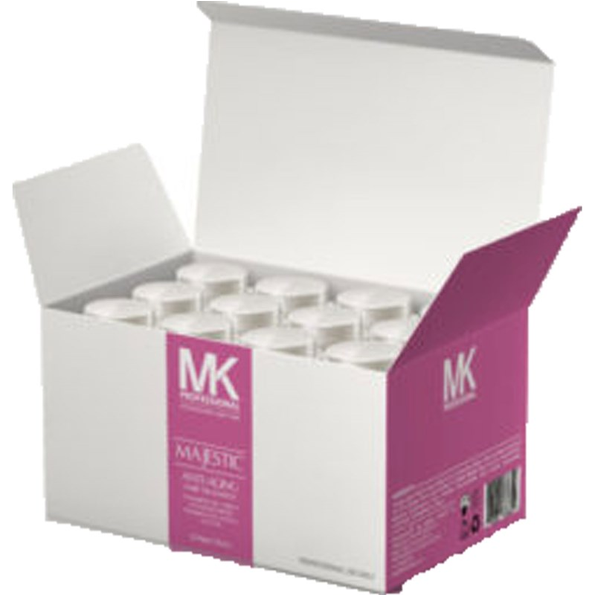 MK PROFESSIONAL MAJESTIC ANTI AGING HAIR TREATMENT 0.5oz x 12