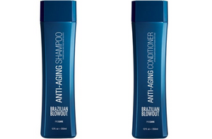 BRAZILIAN BLOWOUT Anti-Aging Shampoo & Conditioner 12oz Duo