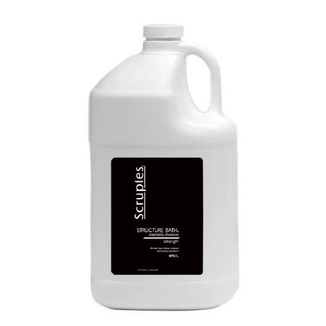 Scruples Structure Bath Shampoo & Quickseal Detangling Conditioner Gallon Size Duo