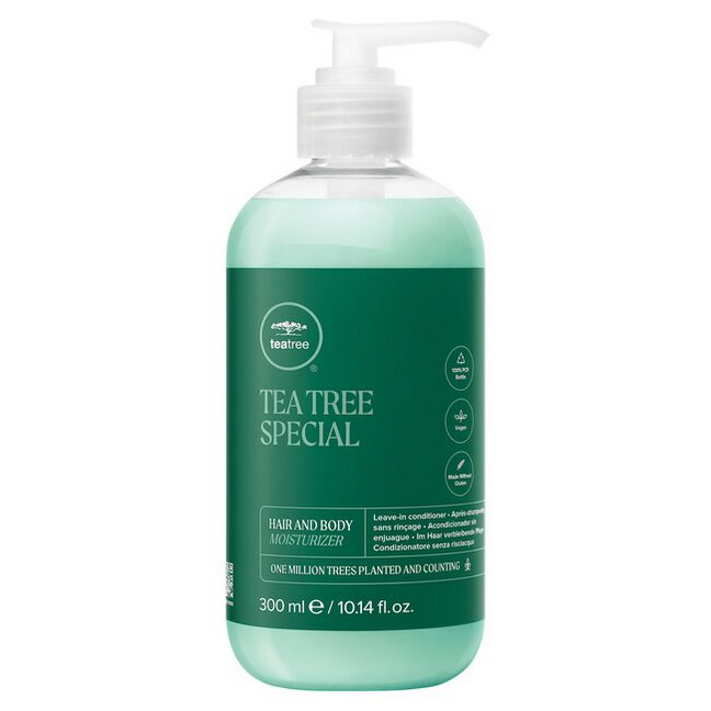 Paul Mitchell Tea Tree Special Shampoo & Tea Tree Special Hair & Body Moisturizer 10.14 fl.oz Duo