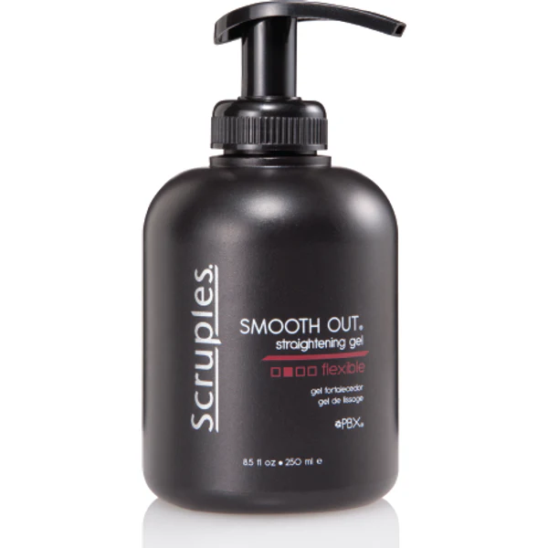 Scruples Smooth Out Straightening Gel 33,8 fl.oz & 8.5 fl.oz Duo with Free Travel Size