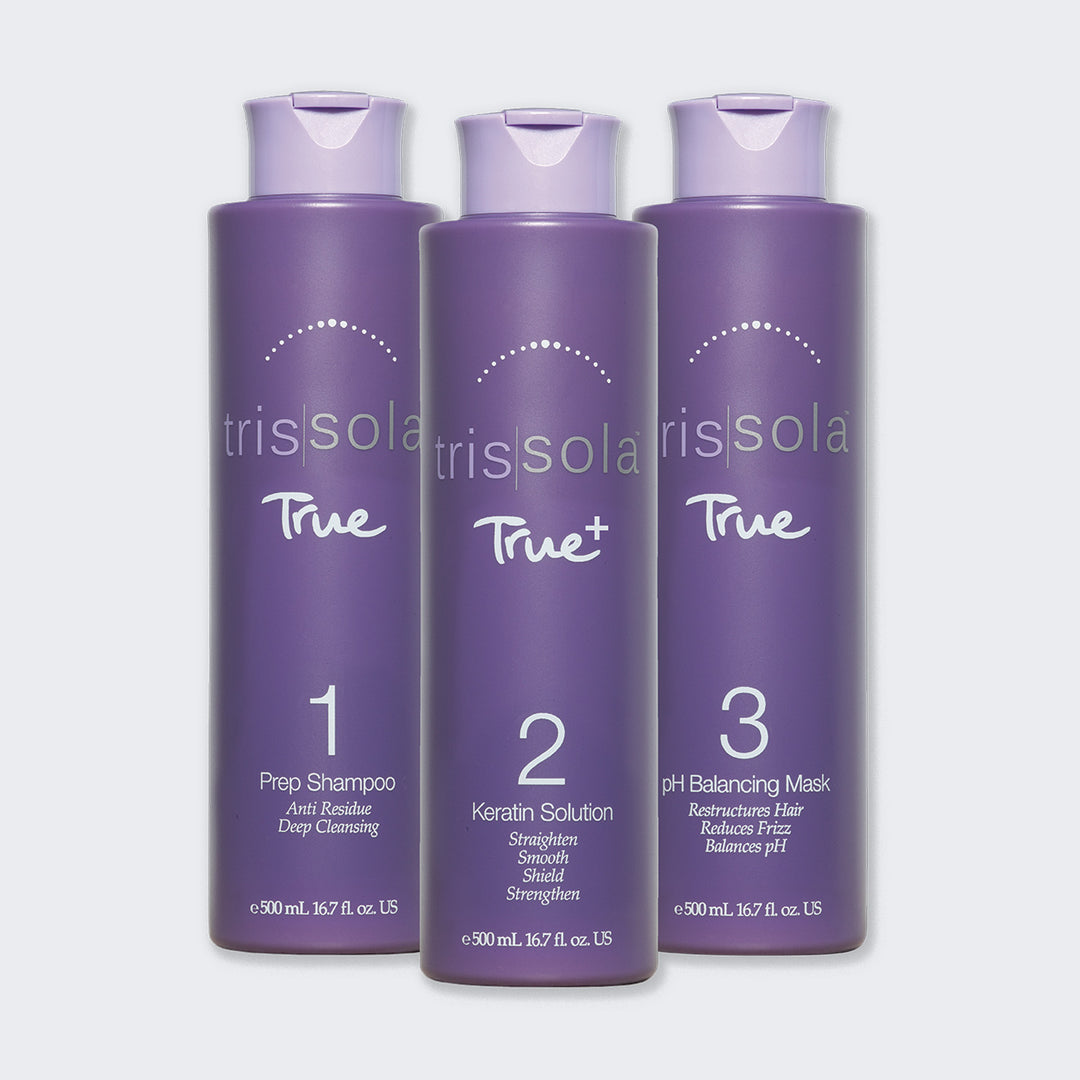 Trissola True &amp; True Plus Keratin Treatment Kits 16.7 oz